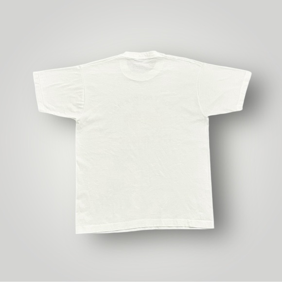 Vintage 90s Don't Bother Me I'm Crabby Graphic Comedy Single Stitch Shirt - Picture 2 of 5